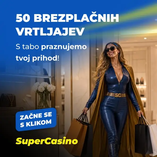Кадр рекламы Supercasino.si