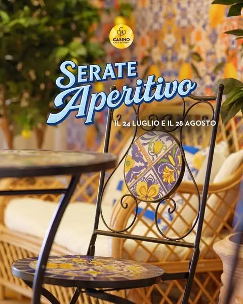Кадр рекламы Casino Café de Paris