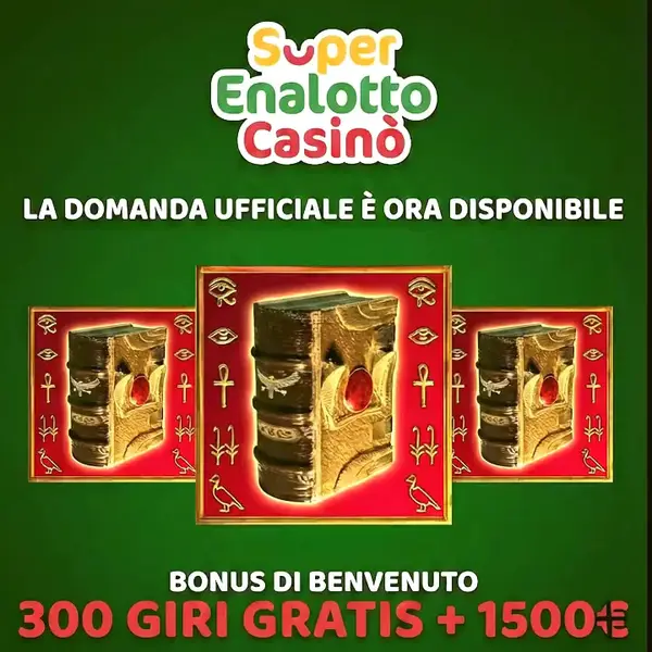 Кадр рекламы Super Enalotto Casinò