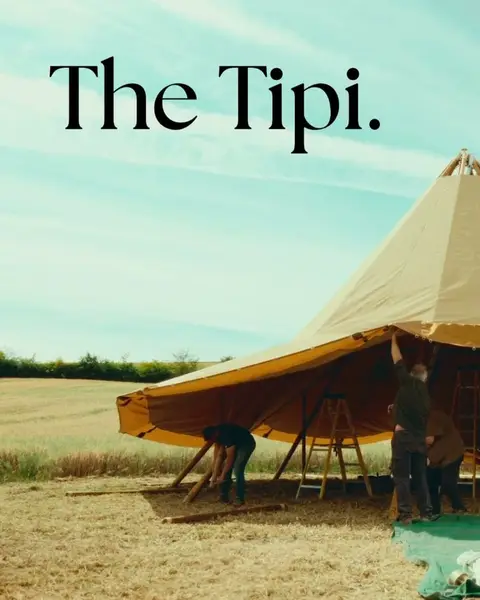 Кадр рекламы The Tipi Company