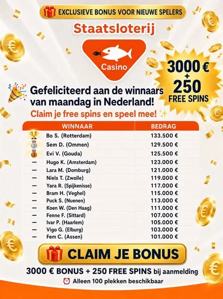 Кадр рекламы GoldLotterij Netherlands