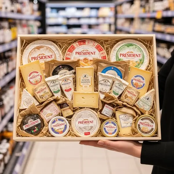 Кадр рекламы La Boîte Fromage