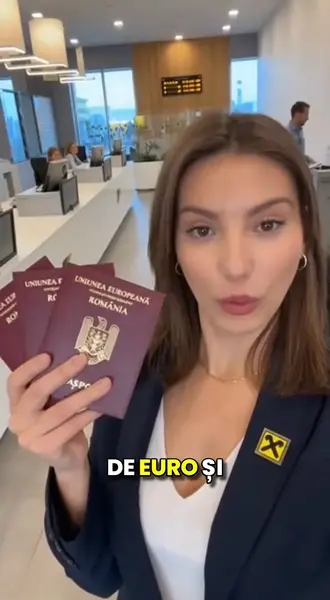 Кадр рекламы Raiffeisen Page