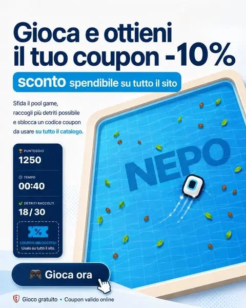 Кадр рекламы NEPO Piscine