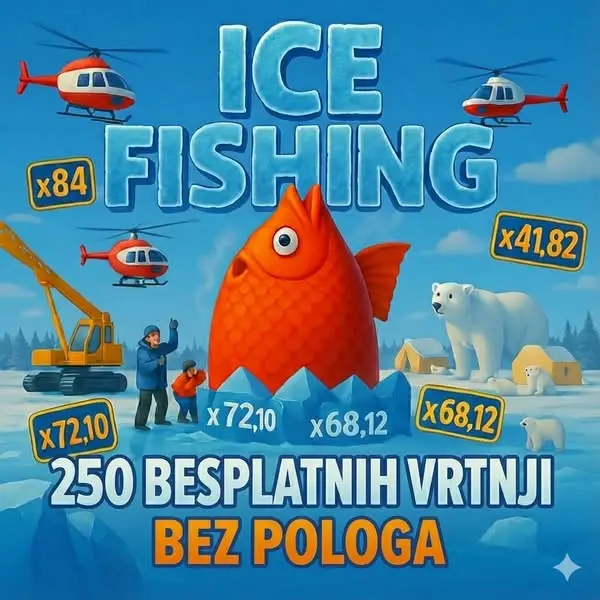 Кадр рекламы Ice Fishing