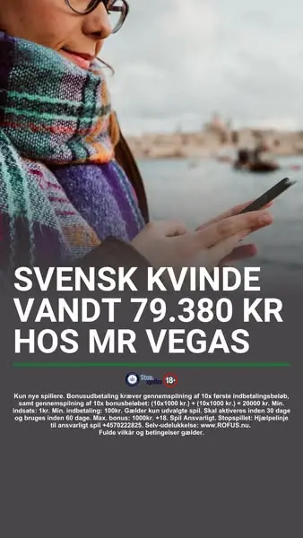 Кадр рекламы The Dream of Vegas - Danmark