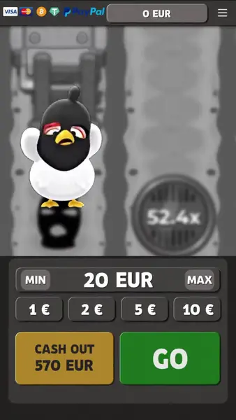 Кадр рекламы Lucky Chicken