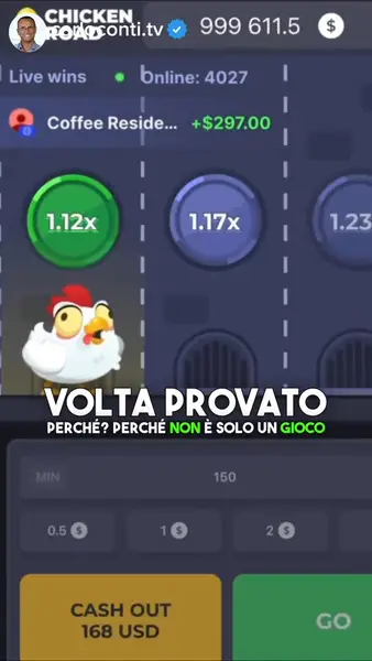 Кадр рекламы Chicken Road