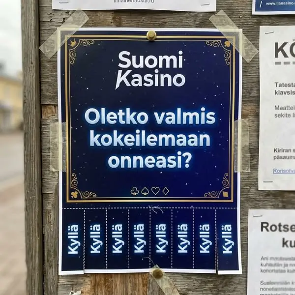 Кадр рекламы Suomi Pelit