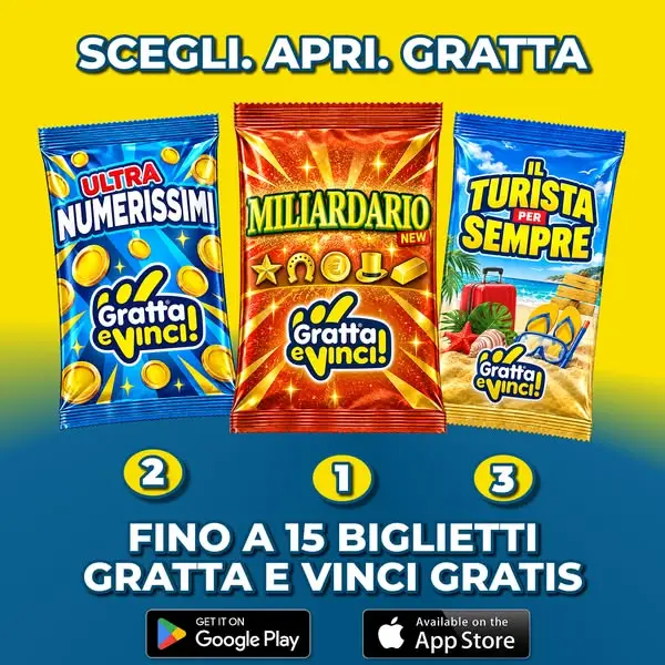 Кадр рекламы Gratta e Vinci