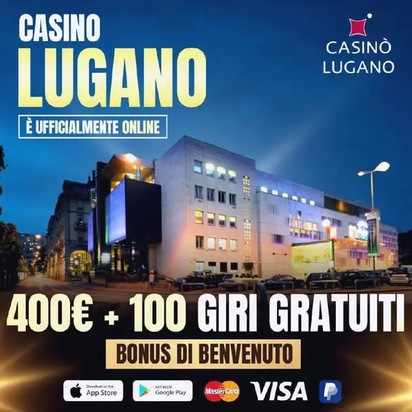 Кадр рекламы Casino Lugano