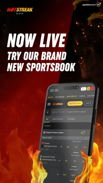 Кадр рекламы Hot Streak Casino