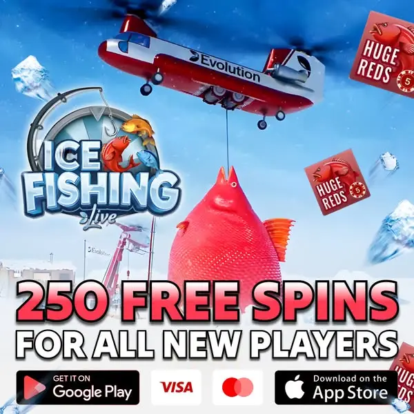 Кадр рекламы Ice Fishing