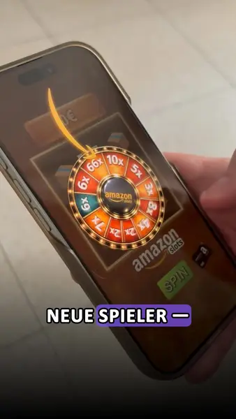 Кадр рекламы Amazon Slots - Spezielles Angebot