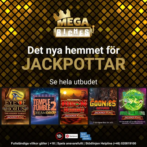 Кадр рекламы Mega Riches