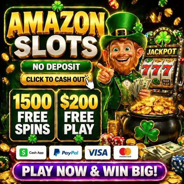 Кадр рекламы Amazon Online Slots
