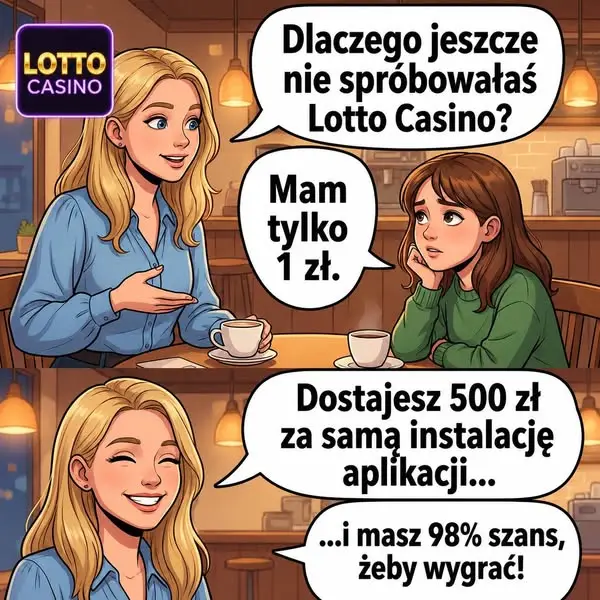 Кадр рекламы Lotto Kasyno