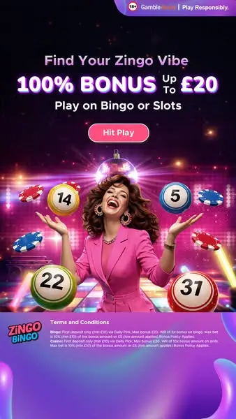 Кадр рекламы Zingo Bingo