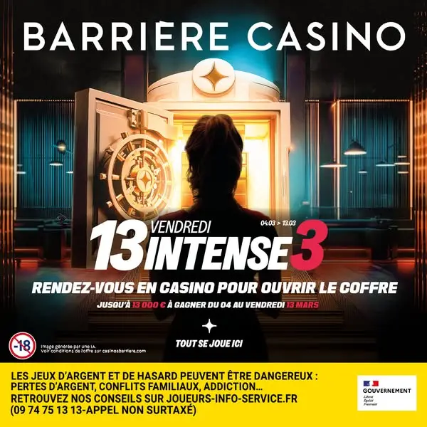 Кадр рекламы Casino Barrière Lille
