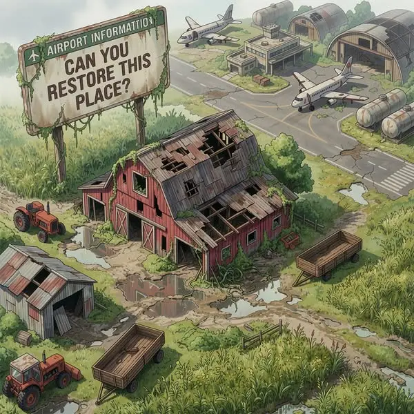 Кадр рекламы Taonga: The Island Farm