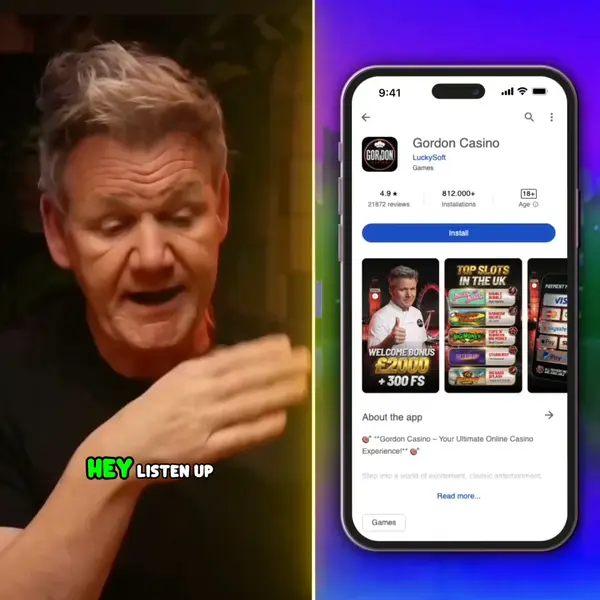 Кадр рекламы Gordon Casino