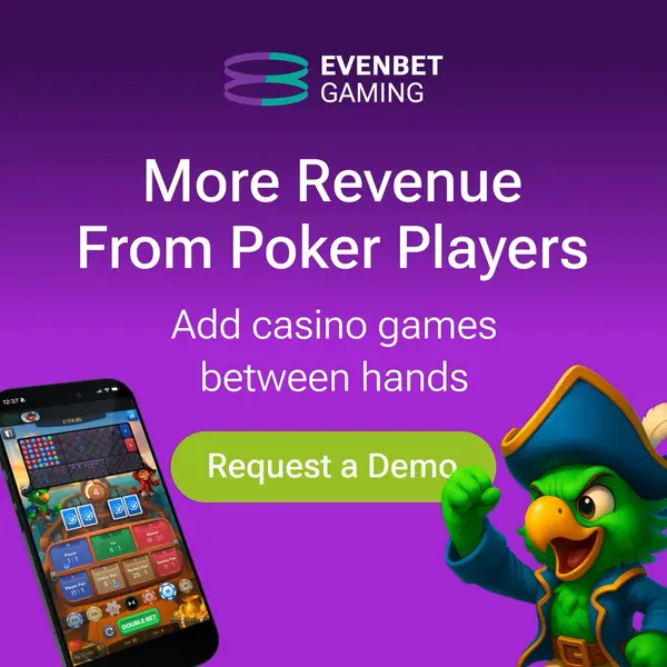 Кадр рекламы EvenBet Gaming