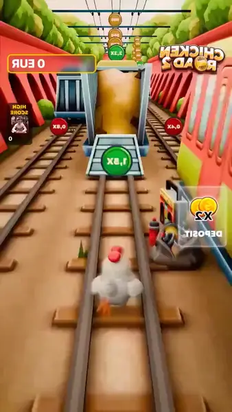 Кадр рекламы Chicken road