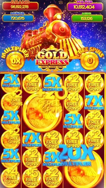 Кадр рекламы Exspress Gold Train 