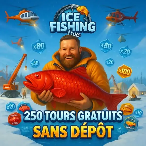 Кадр рекламы Ice Fishing Live
