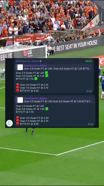 Кадр рекламы OverGoal AI