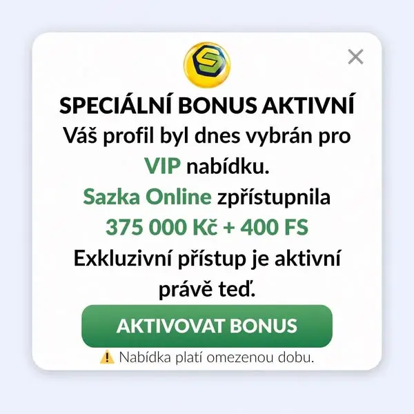 Кадр рекламы Sazka Online