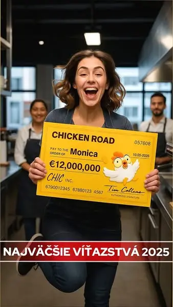 Кадр рекламы Chiken Road