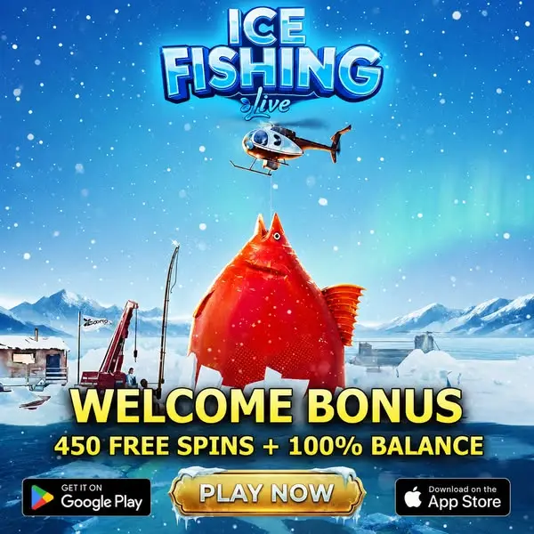 Кадр рекламы Ice Fishing