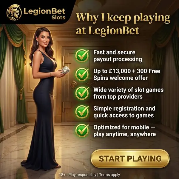 Кадр рекламы LegionBet