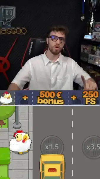 Кадр рекламы Chicken Road 2