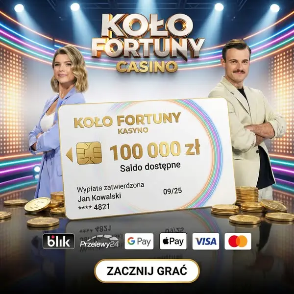 Кадр рекламы Koło Fortuny Kasyno
