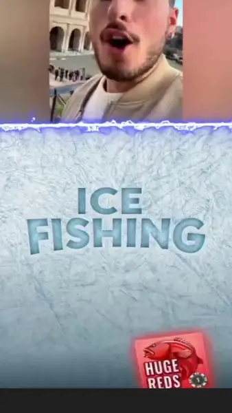 Кадр рекламы Ice Fishing Live 