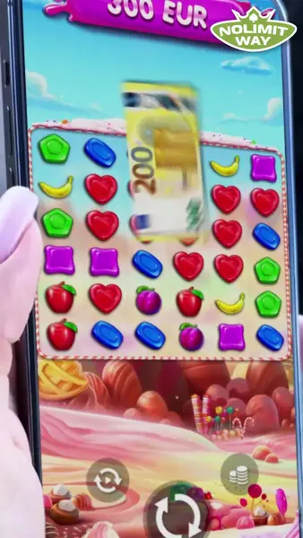 Кадр рекламы Sweet Bonanza