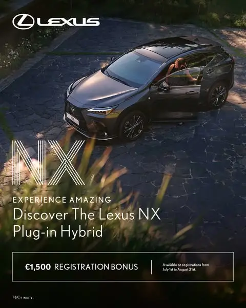Кадр рекламы Lexus Blackrock