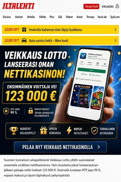 Кадр рекламы Suositus Lista