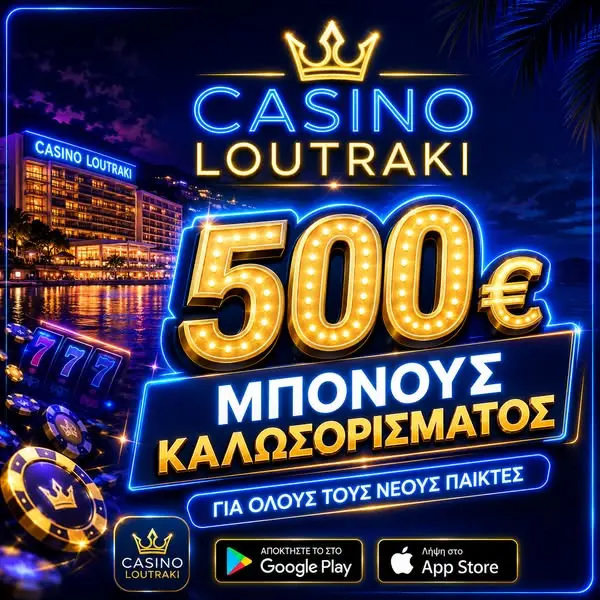 Кадр рекламы Loutraki Ελίτ Κοινωνία