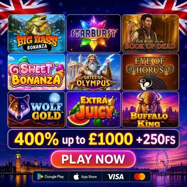 Кадр рекламы UK Slotsmania