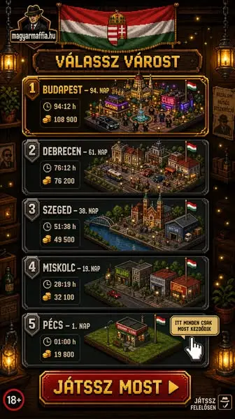 Кадр рекламы Magyarmaffia.hu