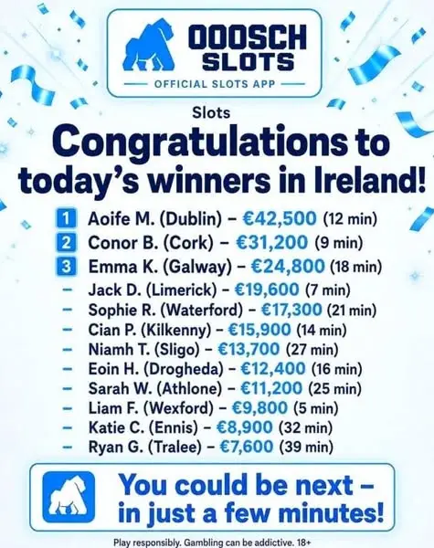 Кадр рекламы Irish Slot Club