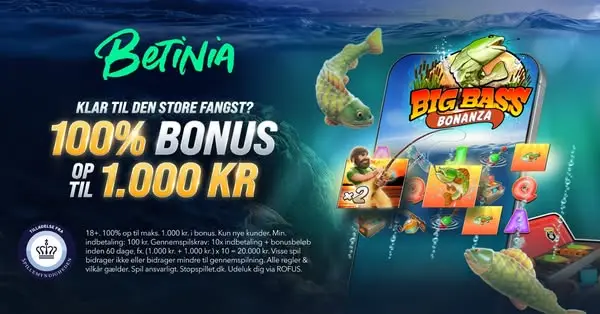 Кадр рекламы Betinia Danmark