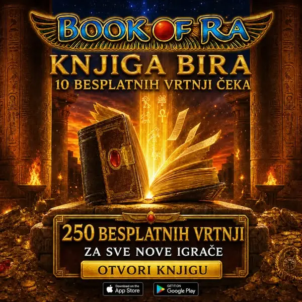 Кадр рекламы Book of Ra