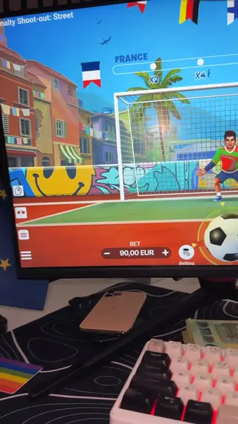 Кадр рекламы Penalty shoo