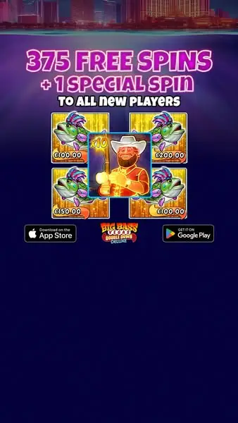 Кадр рекламы Big Bass Slots