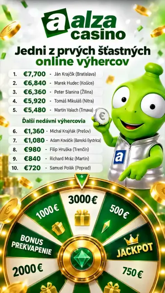 Кадр рекламы Alza Slots
