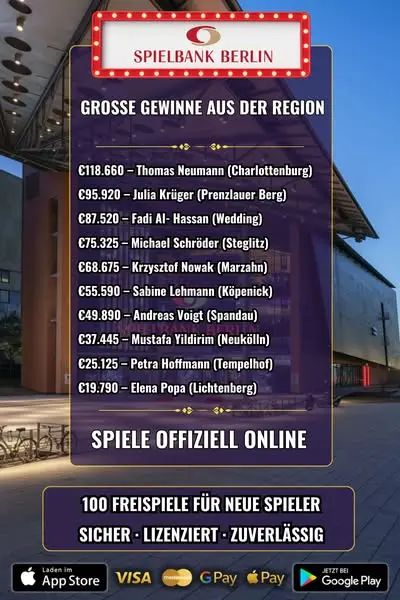 Кадр рекламы Die Spielbank Deutschland